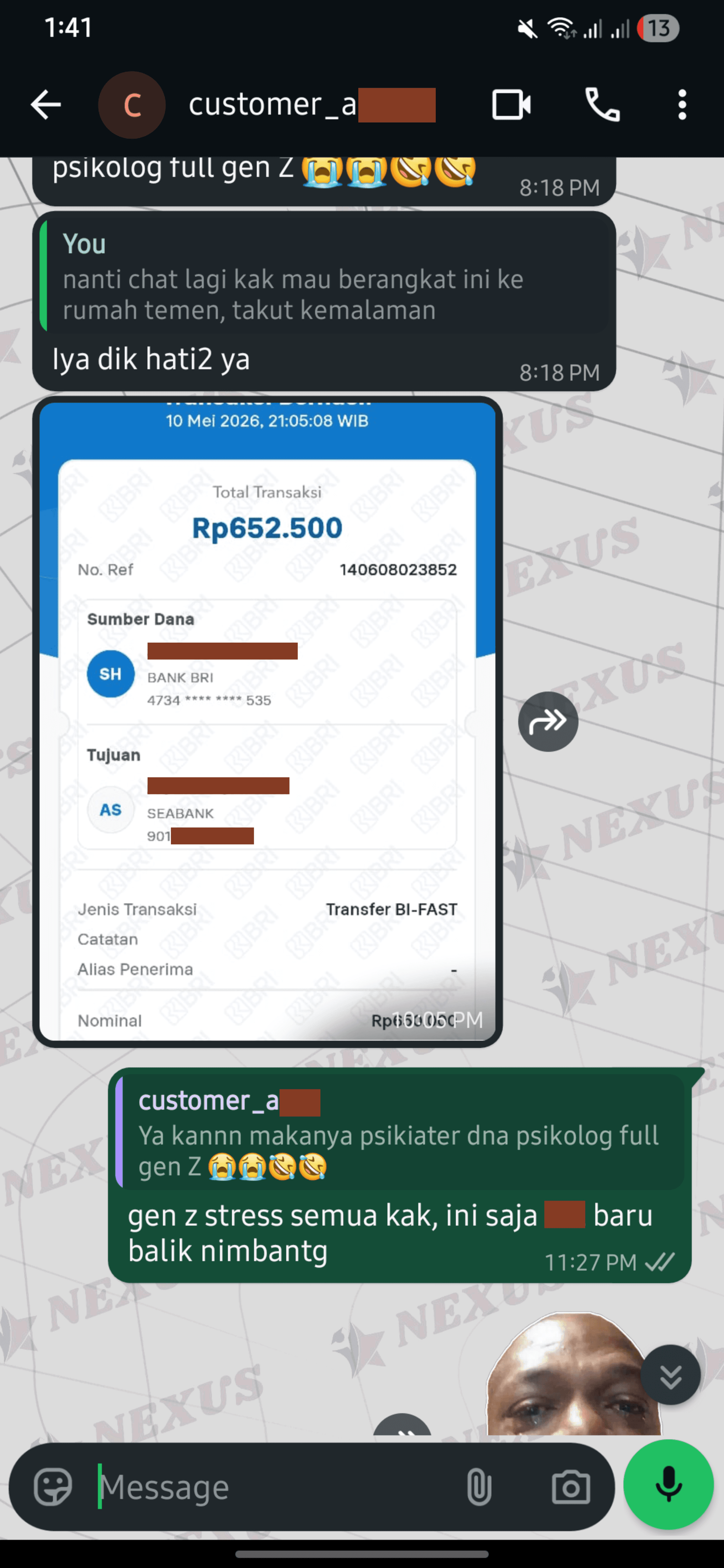 Testimoni klien Nexus
